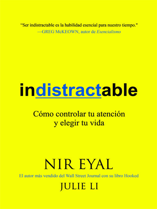 Title details for Indistractable by Nir Eyal - Available